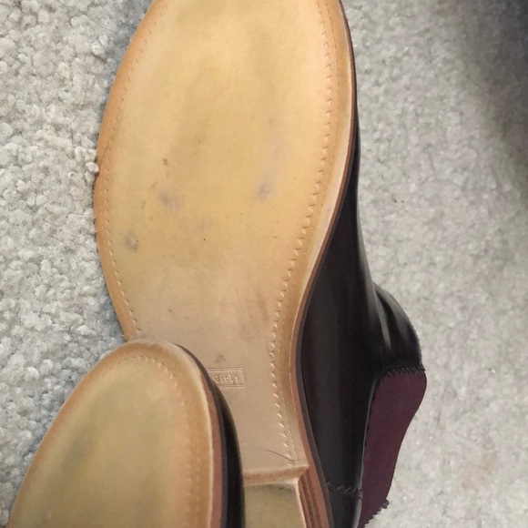 Zara short boots burgundy brown - Picture 3 of 3